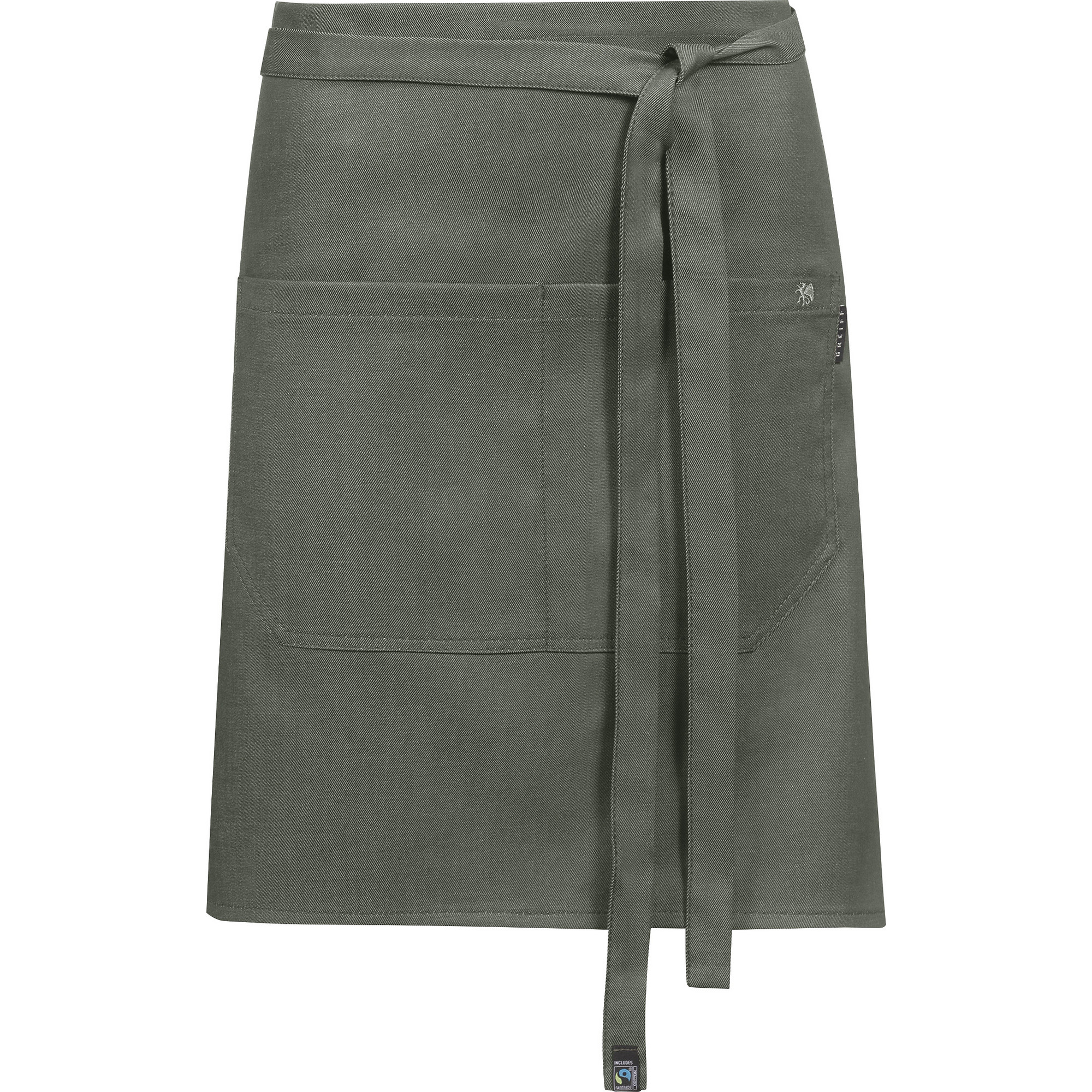 Vorbinder Denim-Optik grün